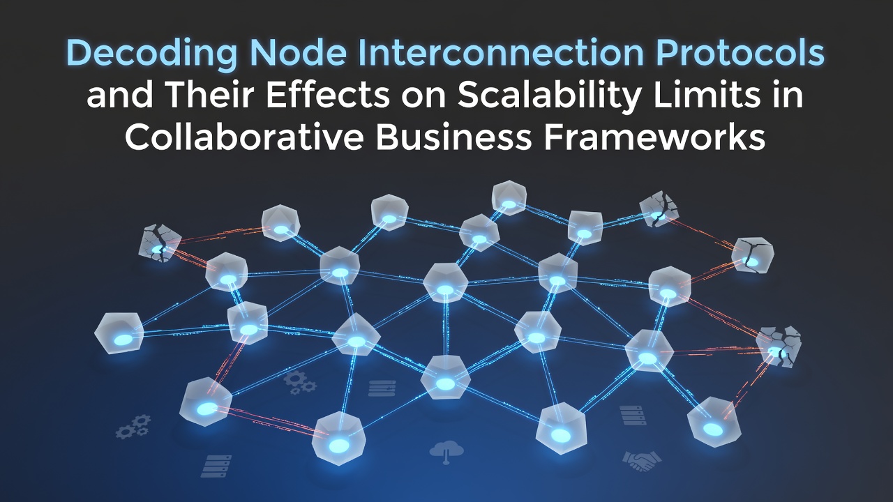 Decoding Node Interconnection Protocols and Their Effects on Scalability Limits in Collaborative Business Frameworks